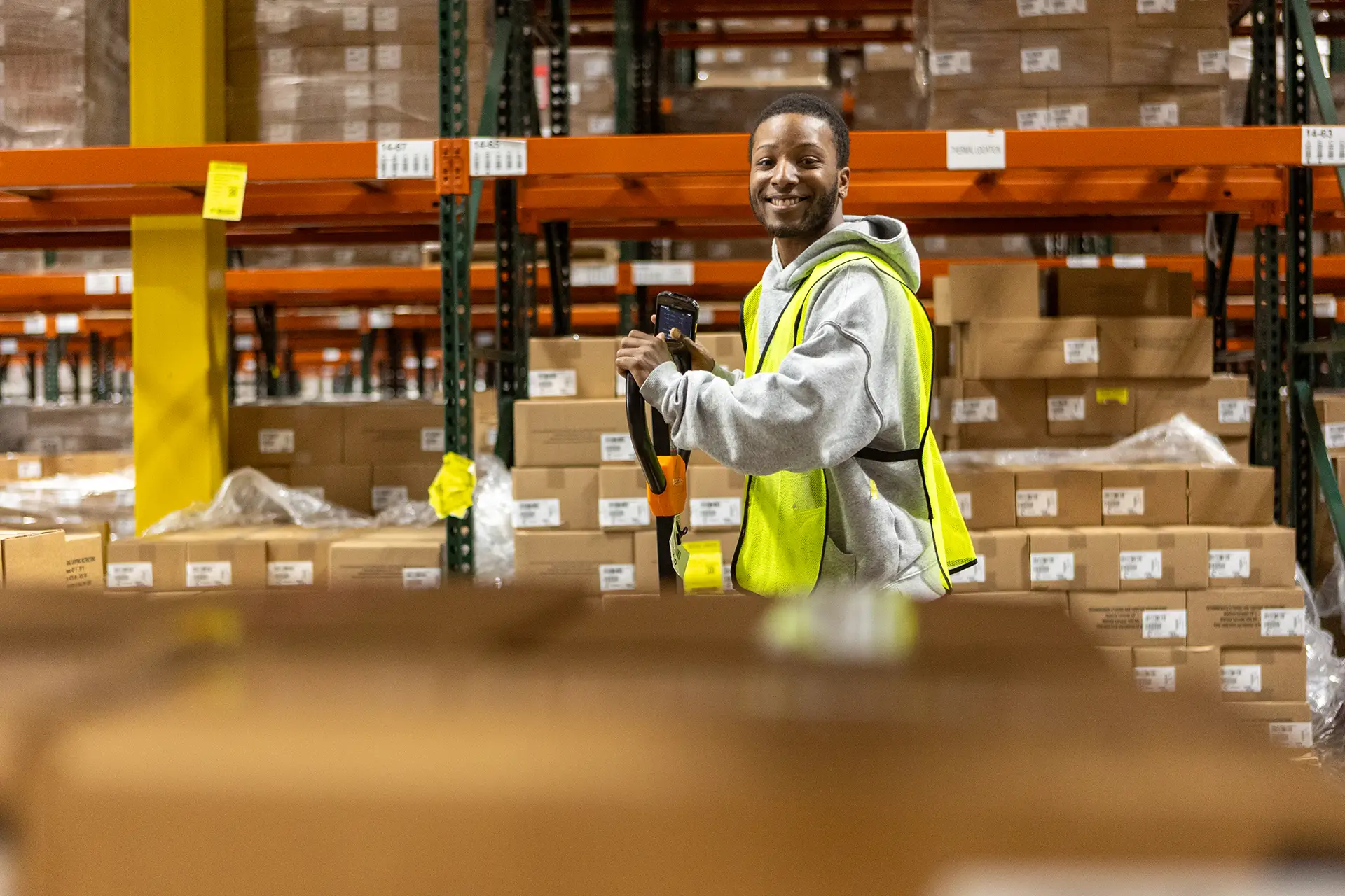 Picker at fulfillment center